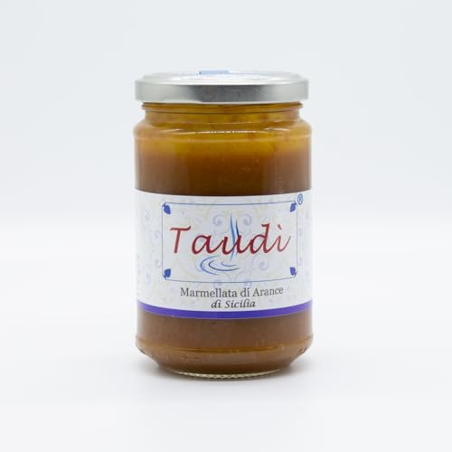 Sizilianische Orangenmarmelade – Authentischer und natürlicher Geschmack, 100 % sizilianische Marmelade von Taudi Artisan, 300 g Sizilianische Orangenmarmelade – Authentischer und natürlicher Geschmack, 100 % sizilianische Marmelade von Taudi Artisan, 300 g von Taudì