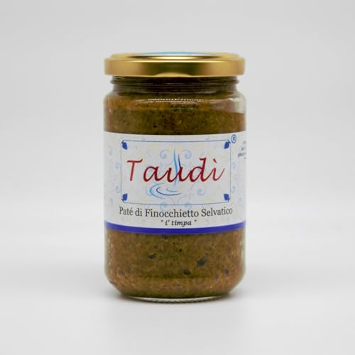 Sizilianische Patè mit wildem Fenchel – Authentischer, handwerklich hergestellter Geschmack | Taudì Konserven aus 100% natürlichem sizilianischem Glas 280 g Sizilianische Patè mit wildem Fenchel – Authentischer, handwerklich hergestellter Geschmack | Taudì Konserven aus 100% natürlichem sizilianischem Glas 280 g von Taudì