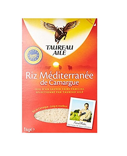 Stier Winged Reis Mittelmeer lang Körnung 1 kg – Lot de 6 von TAUREAU AILE