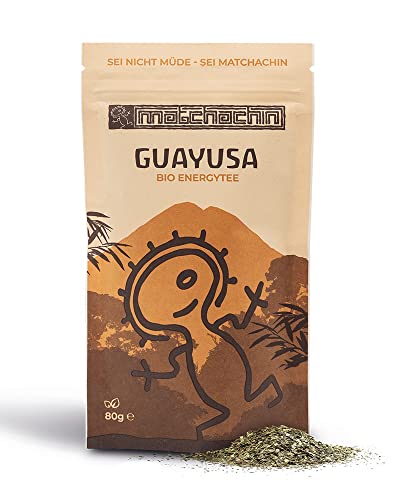 Bio Guayusa Tee 80g - Kaffee und Energydrink Alternative - Waldgarten Anbau im Amazonas - das Original von Matchachin von Matchachin