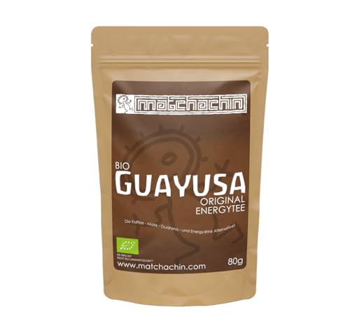 Bio Guayusa Tee 80g - Kaffee und Energydrink Alternative - Waldgarten Anbau im Amazonas - das Original von Matchachin von Matchachin