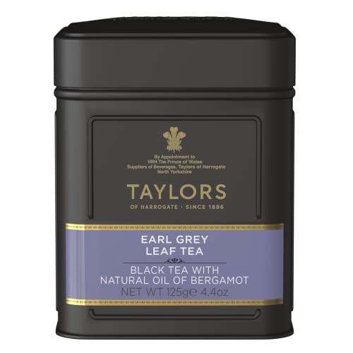 Taylor's of Harrogate Earl Grey Leaf Tea 125 g, 1er Pack (1 x 125 g) von Taylor'S Of Harrogate
