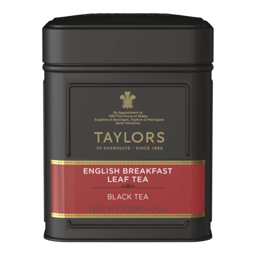 Taylor's of Harrogate English Breakfast Leaf Tea 125 g, 1er Pack (1 x 125 g) von TAYLORS OF HARROGATE