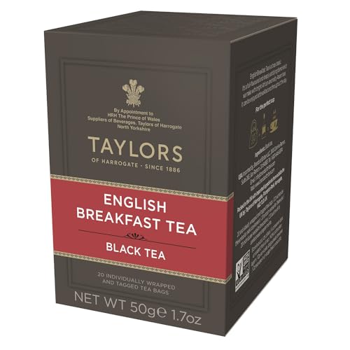 Taylor's of Harrogate English Breakfast Tea 50 g, 1er Pack (1 x 50 g) von TAYLORS OF HARROGATE