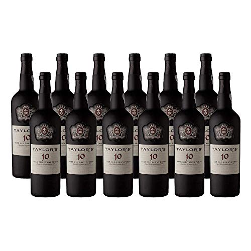 12 Flaschen Taylor's Port Tawny 10 Years Old, Dessertwein, Portwein, 12 x 0,75 Liter 12 Flaschen Taylor's Port Tawny 10 Years Old, Dessertwein, Portwein, 12 x 0,75 Liter von Taylor's