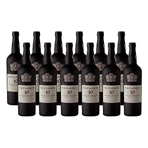 12 Flaschen Taylor's Port Tawny 10 Years Old, Dessertwein, Portwein, 12 x 0,75 Liter von Taylor's Port