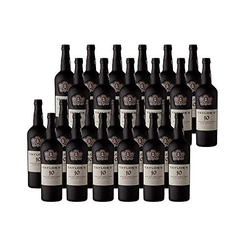 24 Flaschen Taylor's Port Tawny 10 Years Old, Dessertwein, Portwein, 24 x 0,75 Liter von Taylor's Port