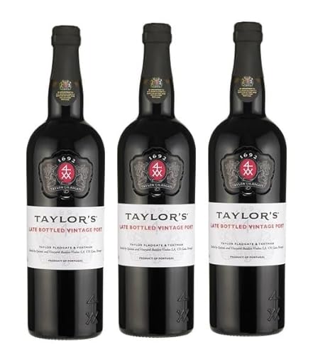 3x 0,75l - Taylor's - Late Bottled Vintage - Vinho do Porto D.O.P. - Portugal - Portwein süß von Taylor's Port