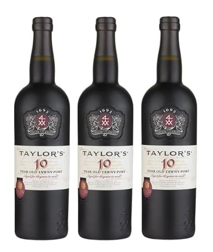 3x 0,75l - Taylor's - Tawny - 10 years old - Vinho do Porto D.O.P. - Portugal - Portwein süß von Taylor's Port