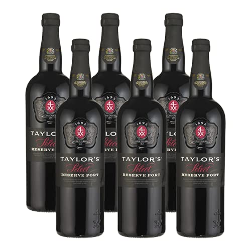 6 Flaschen Taylor's Port Select Reserve Ruby, Dessertwein, Portwein, 6 x 0,75 Liter von Taylors
