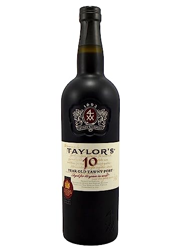 6 Flaschen Taylor's Port Tawny 10 Years Old, Dessertwein, Portwein, 6 x 0,75 Liter von Taylor's Port