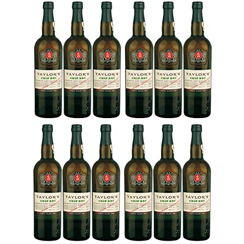 Taylor’s Port Chip Dry Portwein süß weiß Portugal Inkl. FeinWert E-Book (12 x 0,75l) von Taylor’s Port