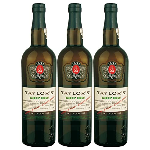 Taylor’s Port Chip Dry Portwein süß weiß Portugal Inkl. FeinWert E-Book (3 x 0,75l) von Taylor’s Port