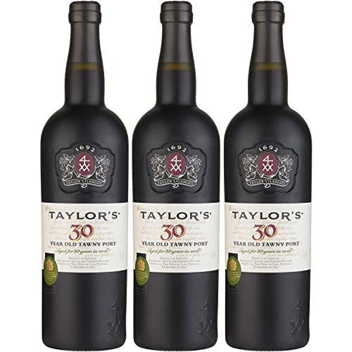 Taylor’s Port Tawny 30 Years Old Portwein süß rot Portugal Inkl. FeinWert E-Book (3 x 0,75l) von Taylor’s Port