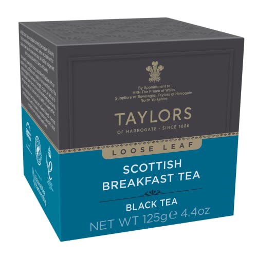Scottish Breakfast Leaf Tea Karton von TAYLORS OF HARROGATE