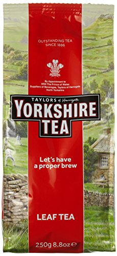 Taylor´s of Harrogate Yorkshire Tea – 6er Pack (6 x 250 g) – Schwarzer Tee lose – Hochwertige Schwarzteemischung von Yorkshire Tea