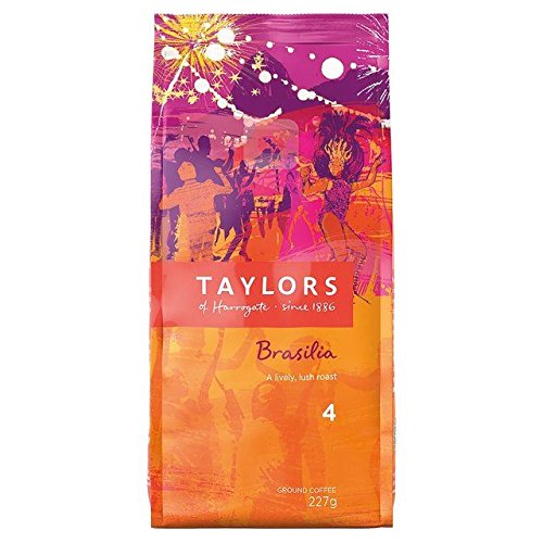 Taylor's Brasilia Brasilianischer Kaffee Ricco 227g Braten (6 Stück) von Taylor's