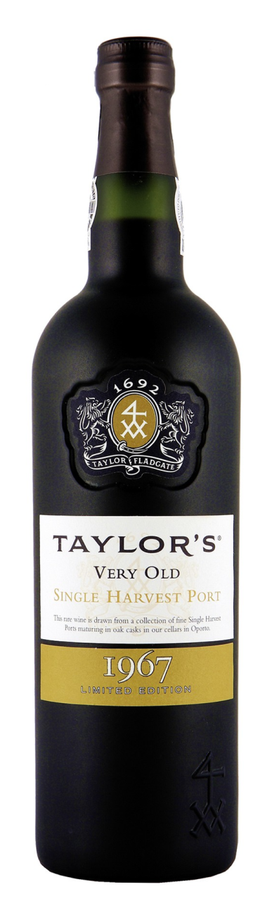 Taylor's - Single Harvest Portwein 1967 in Holzkiste 0,75 l von Taylor's