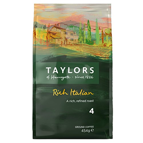 Taylors of Harrogate reichen italienischen Kaffeemehl - 454g von TAYLORS OF HARROGATE