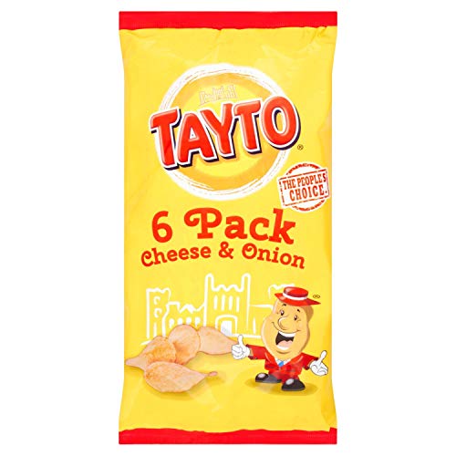 Tayto Crisps Käse und Zwiebeln, 6 Stück Tayto Crisps Käse und Zwiebeln, 6 Stück von Tayto