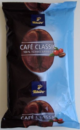 Tchibo Cafe Classic Mild - 16 x 500g Kaffee gemahlen, Filterkaffee, 100% Arabica von Tchibo