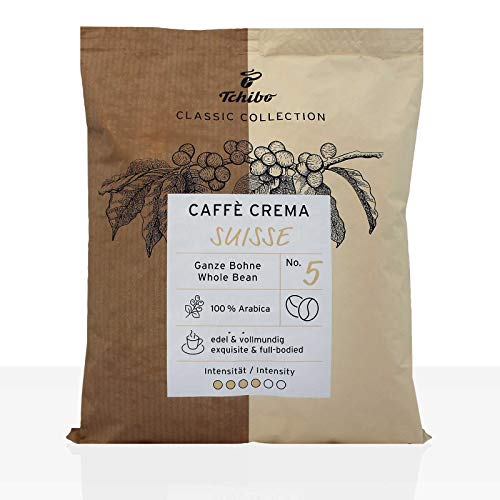 Tchibo Caffe Crema Suisse - 10 x 500g Kaffeebohnen, 100% Arabica Tchibo Caffe Crema Suisse - 10 x 500g Kaffeebohnen, 100% Arabica von Tchibo