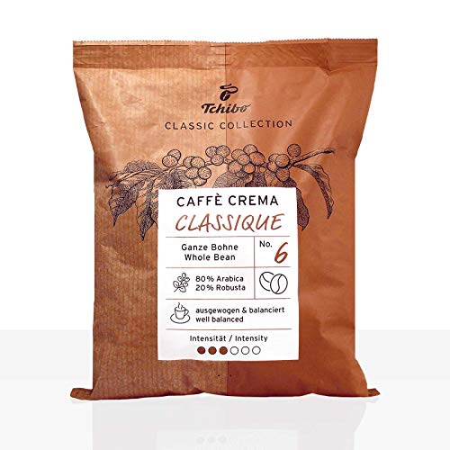 Tchibo Caffe Crema Classique - 500g ganze Kaffee-Bohnen von Tchibo