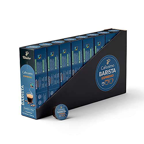 Tchibo Cafissimo Vorratsbox Espresso Barista Kaffeekapseln, 80 Stück (8x10 Kapseln), nachhaltig & fair gehandelt von Tchibo