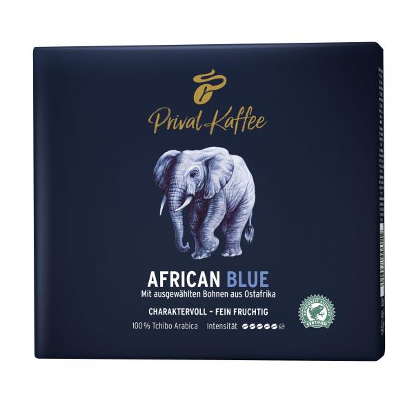 Tchibo Privat Kaffee African Blue - 500g Gemahlen von Tchibo