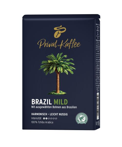 Tchibo Privat Kaffee Brazil Mild - 500g Ganze Bohne von Tchibo