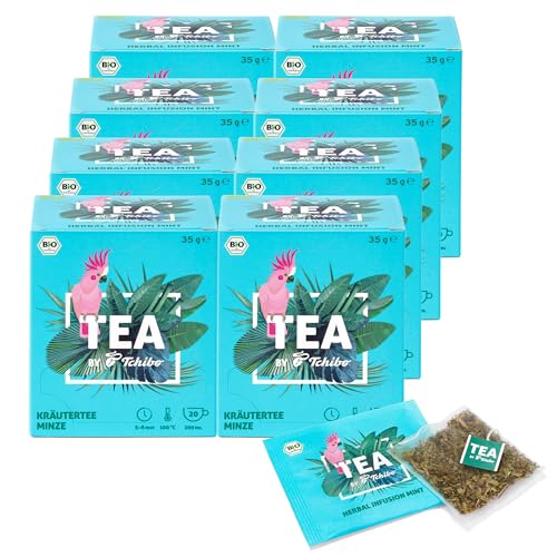 Tchibo Tee „TEA by Tchibo“ Bio Kräutertee Minze, Erfrischende Minze, Vorratspack, Maxipack, Teebox, 160 Stück - 8x 20 Teebeutel, Bio-Siegel, Natürliche Zutaten, Nachhaltiger Anbau Tchibo Tee „TEA by Tchibo“ Bio Kräutertee Minze, Erfrischende Minze, Vorratspack, Maxipack, Teebox, 160 Stück - 8x 20 Teebeutel, Bio-Siegel, Natürliche Zutaten, Nachhaltiger Anbau von Tchibo