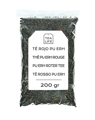 Roter Pu Erh Tee 200g - Roter Pu Erh Tee in Lose - Natürliche Eigenschaften (200 gr) von Tea Life