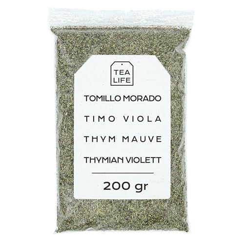 Thymian Violett 200gr - Thymian Violett Getrocknet - Thymian Getrocknet - Thymian Violett Gewürz - Thymian Violett Lose von Tea Life