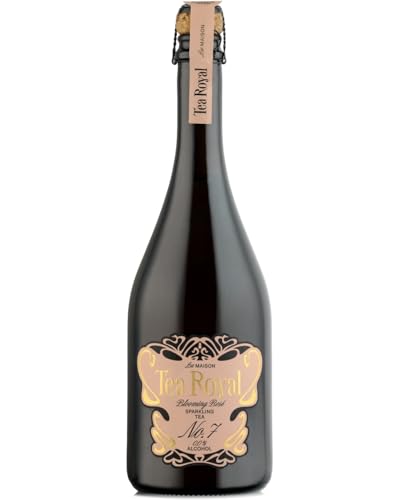 Tea Royal - Blooming Rosé | Premium Sparkling Tea | 0,00% vol. alkoholfreie Champagner Alternative | alkoholfreie Sekt Alternative | statt alkoholfreier Wein | alkoholfreier Aperitif (Bloomin Rosé) von Tea Royal