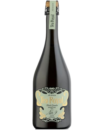 Tea Royal - Herbal Garden | Sparkling Tea | alkoholfreie Champagner Alternative | alkoholfreie Sekt Alternative | statt alkoholfreier Wein | alkoholfreier Aperitif (Herbal Garden) von Tea Royal
