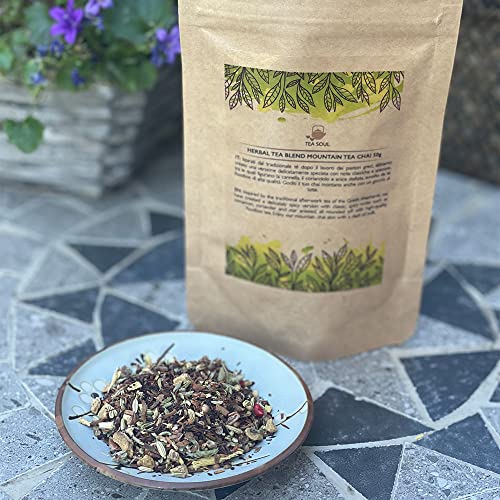 TEASOULTea Soul • Mountain Tea Chai Kräutertee • Hochwertiger Kräutertee • 50gr Packung • Tea Soul von TEASOUL