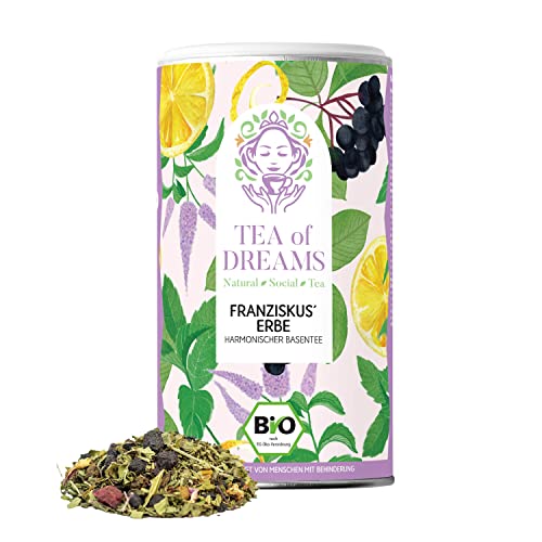 Basentee Bio | "Franziskus´ Erbe" | mit selektierten Beeren und Kräutern | loser Tee | 70g von Tea of Dreams