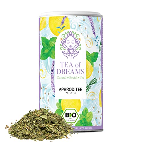 Fastentee Bio | "Aphroditee" | mit Mate, Mariendistel, Brennnessel, grüner Tee und weiteren "Super Herbs" | loser Tee | 120g von Tea of Dreams