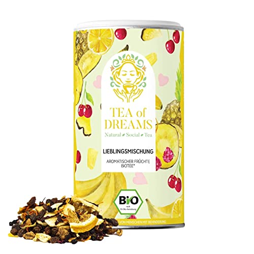 Früchtetee Bio | "Lieblingsmischung" | naturbelassene Früchteteemischung | loser Tee | 150g von Tea of Dreams