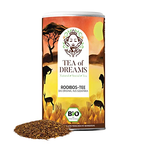 Rooibos Tee Bio | Bekannt aus Südafrika (das Original) | loser Tee | 160g von Tea of Dreams