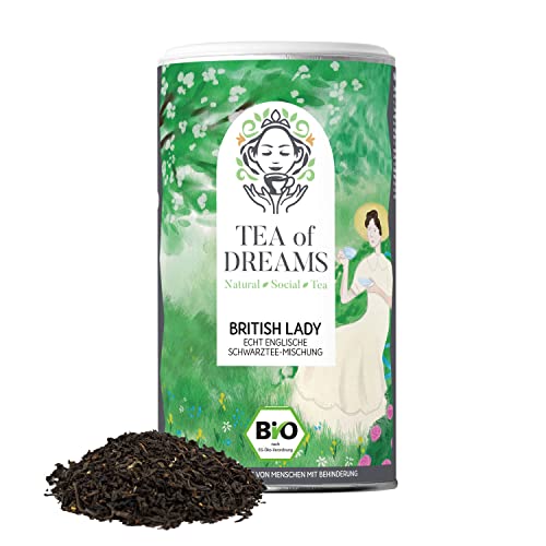 Schwarztee Bio | "British Lady" | typisch englische Schwarzteemischung | loser Tee | 120g von Tea of Dreams