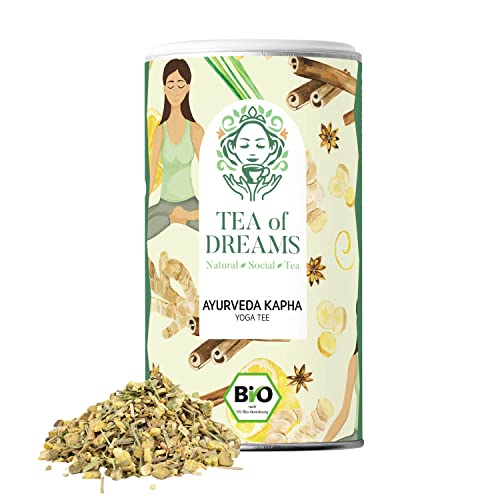 Yoga-Tee Bio | "Ayurveda Kapha" | mit Kardamom, Ingwer, Süßholzwurzel | loser Tee | 120g von Tea of Dreams