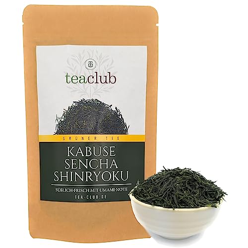 Grüner Tee Sencha First Flush Kabusecha Lose 50g, Grüntee Japan Kabuse Sencha Shinryoku, Japanese Green Tea TeaClub von TeaClub