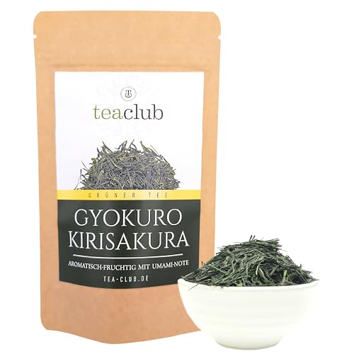 Gyokuro Kirisakura 500g Grüner Tee aus Japan, Aromatisch-Fruchtig mit feiner Süße und Umami, Japanischer Grüntee Lose Premium Qualität, Green Tea TeaClub von TeaClub