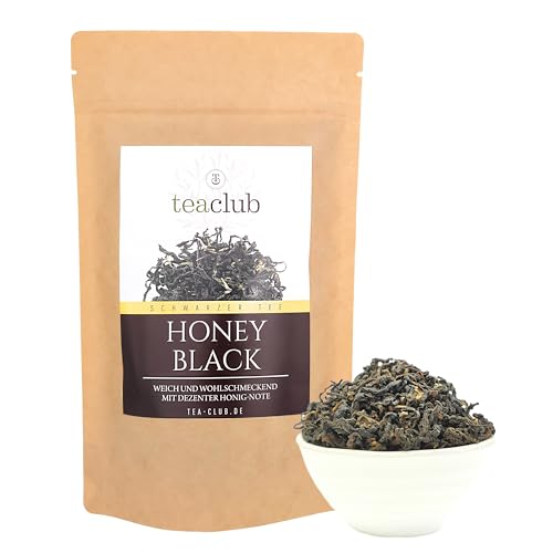 Schwarzer Tee Lose Formosa, Honey Black Schwarztee 500g, Weich und Wohlschmeckend mit Honig-Note - TeaClub Black Tea von TeaClub
