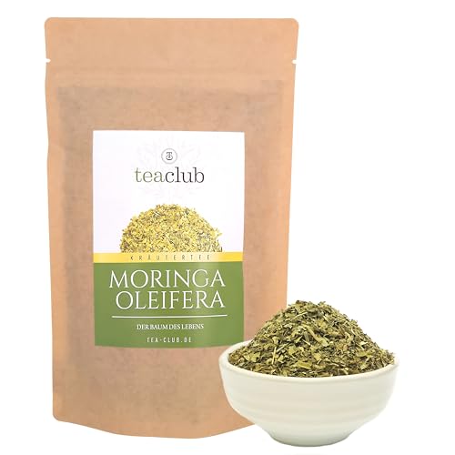 Moringa Tee Lose 100g, Moringa Oleifera Blätter Feinschnitt, Kräutertee TeaClub Herbal Tea von TeaClub