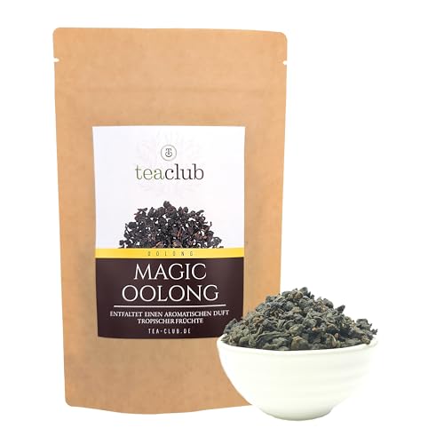 Oolong Tee Schwarz Taiwan 500g, Oolongtee Formosa Magic Oolong, Halbfermentierter Schwarzer Tee, TeaClub Black Tea von TeaClub