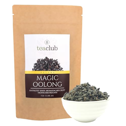 Oolong Tee Schwarz Taiwan 100g, Oolongtee Formosa Magic Oolong, Halbfermentierter Schwarzer Tee, TeaClub Black Tea von TeaClub