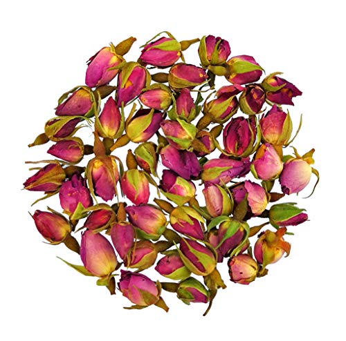 Rosenblüten Rosenknospen Tee Rosentee Getrocknet Echt, Rosenblütentee aus Echter Rose, TeaClub Kräutertee von TeaClub