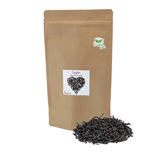 TEALAVIE - Schwarztee lose | Ceylon - mild würzig fruchtig | umweltfreundlicher Nachfüllpack | 160g Refill loser Schwarzer Tee von TeaLaVie